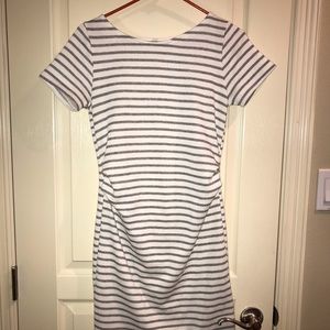 Sweatshirt Maternity Dress
